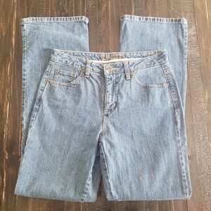 St. John's Bay Secretly Slender Blue Jeans Bootcut Womens 6